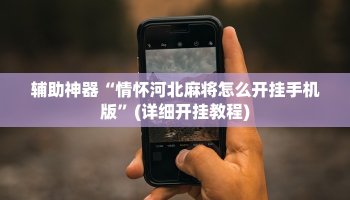 辅助神器“山东369麻将作怎么弊器下载”其实确实有挂