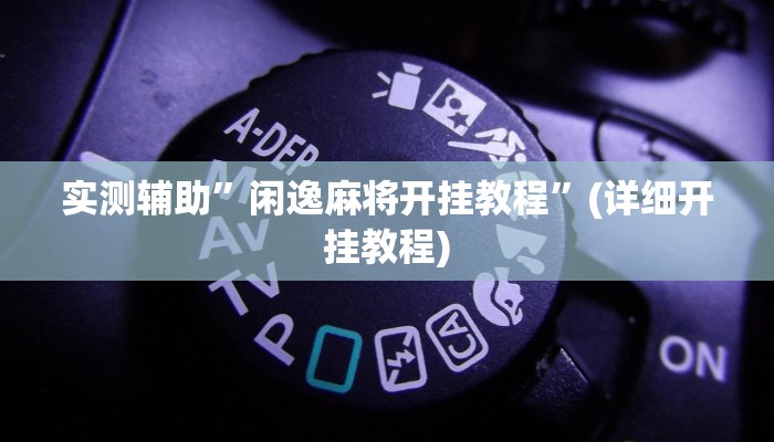 辅助神器“闽游十三水有挂吗”(详细开挂教程)
