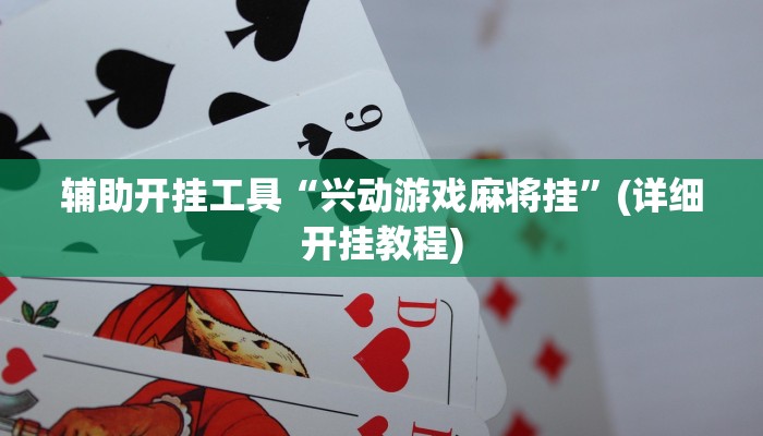辅助开挂工具“兴动游戏麻将挂”(详细开挂教程)