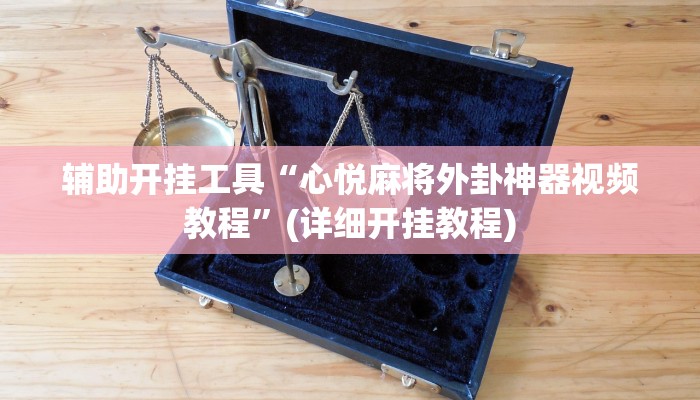 辅助开挂工具“心悦麻将外卦神器视频教程”(详细开挂教程)