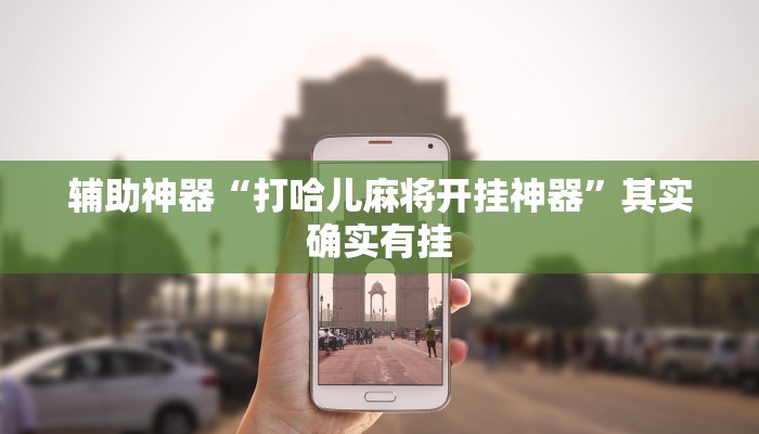 辅助开挂工具“哈哈长沙麻将开挂神器”其实确实有挂