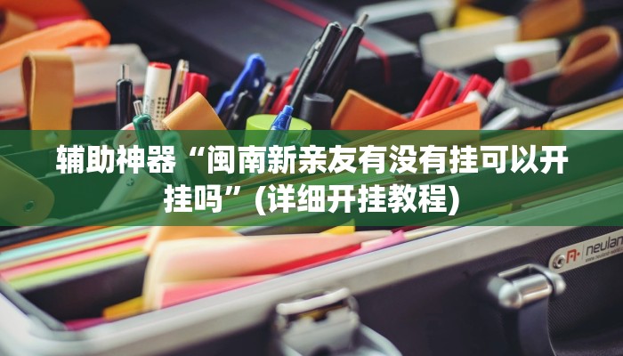 辅助神器“闽南新亲友有没有挂可以开挂吗”(详细开挂教程)