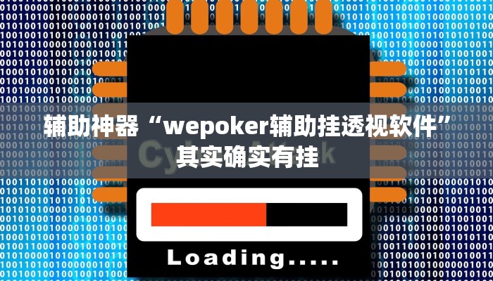 辅助神器“wepoker辅助挂透视软件”其实确实有挂