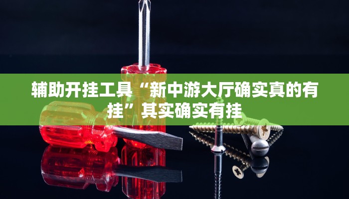 辅助开挂工具“新中游大厅确实真的有挂”其实确实有挂