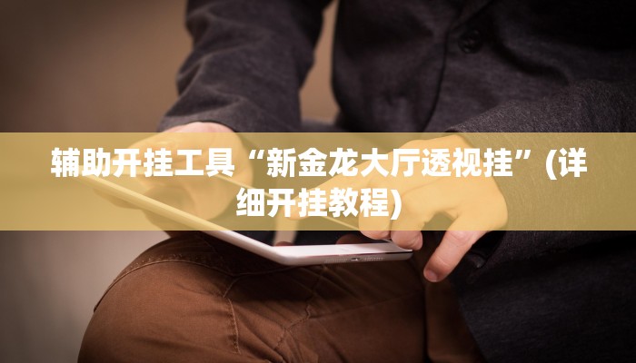 辅助开挂工具“新金龙大厅透视挂”(详细开挂教程)