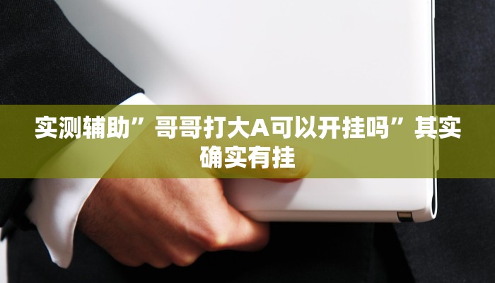 实测辅助”哥哥打大A可以开挂吗”其实确实有挂