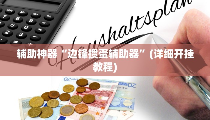 辅助神器“边锋掼蛋辅助器”(详细开挂教程)